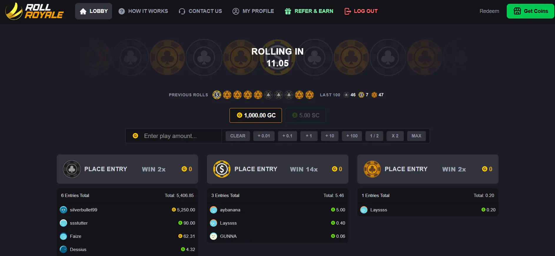 Roll Royale Casino