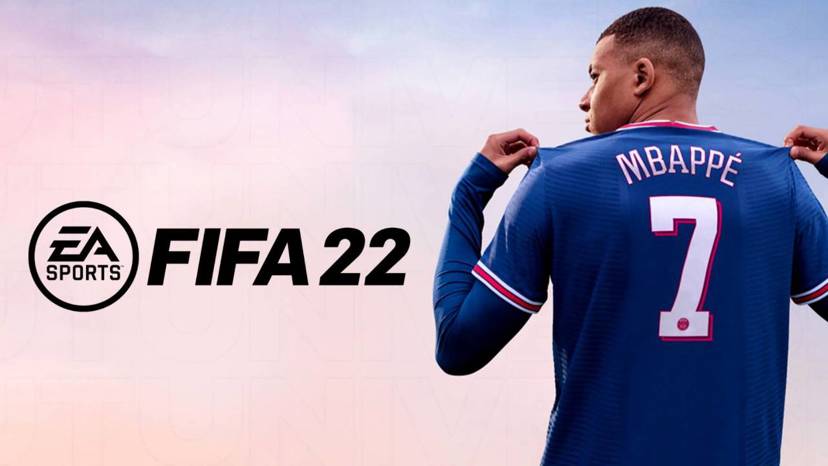 FIFA 22 Mbappe cover