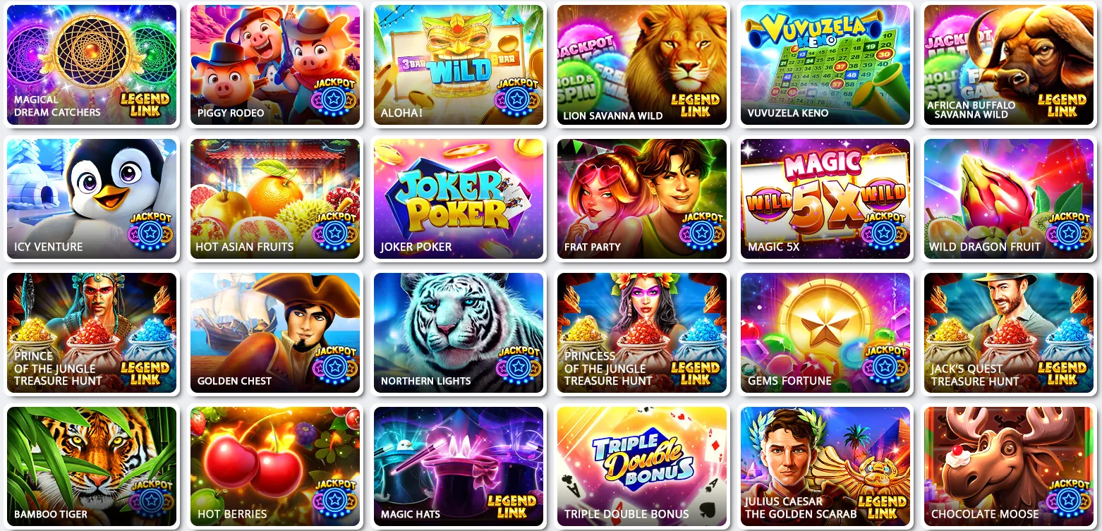 All Sweepstakes Games at ZitoBox