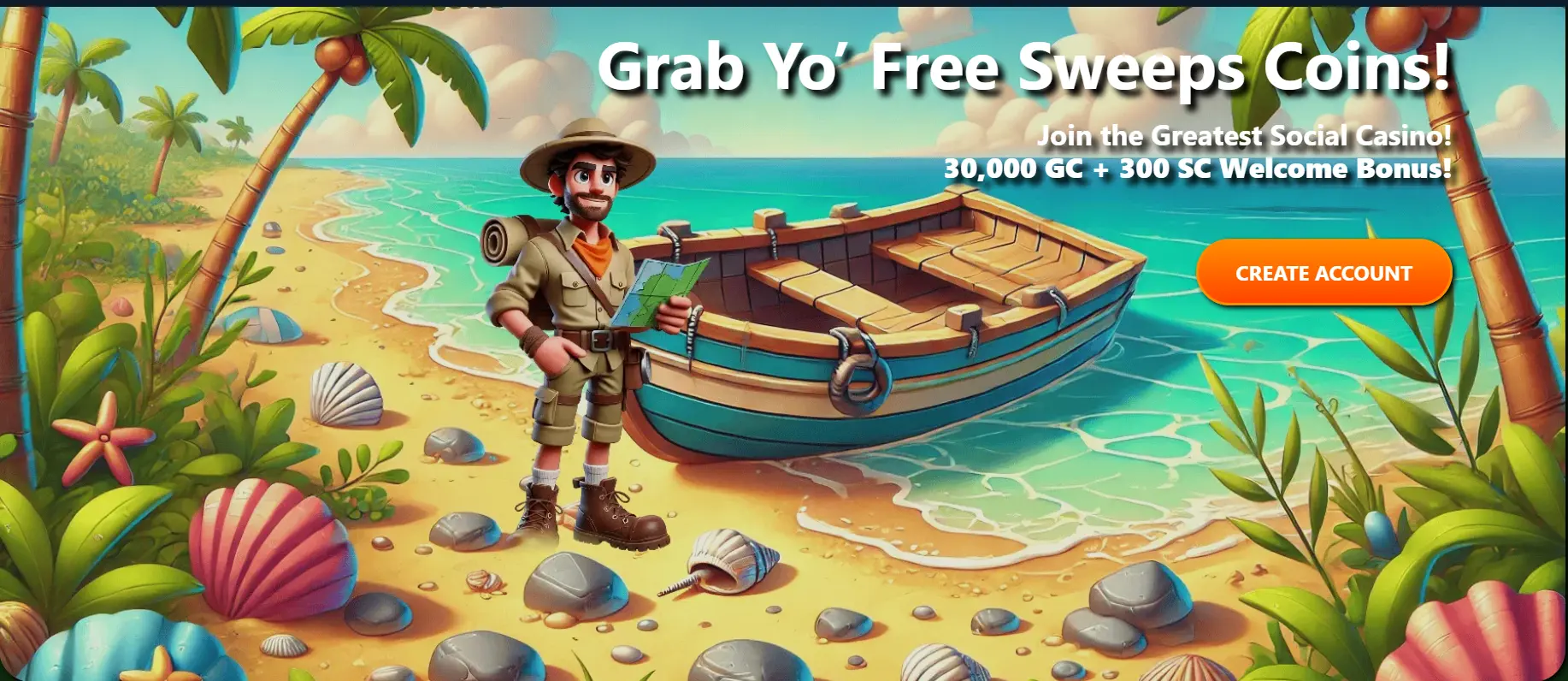 Grab Your Sweeps Coins to Start the Threllz Adventure