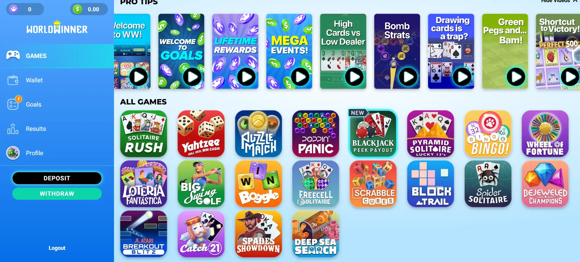 WorldWinner Casino