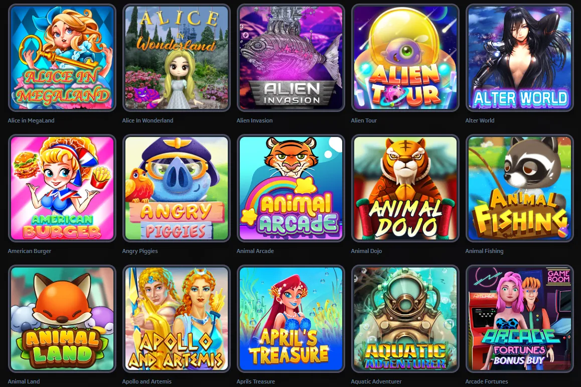 games at LionsDen Casino