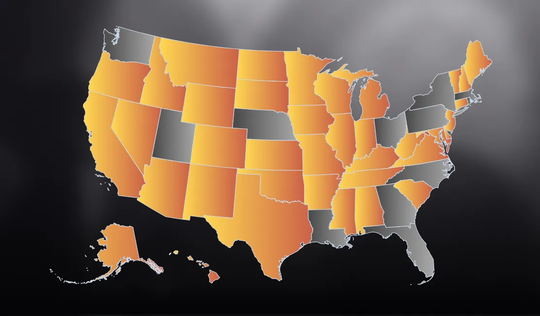 LionsDen Restricted US states