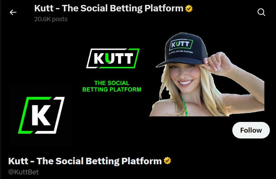 Kutt Twitter Page