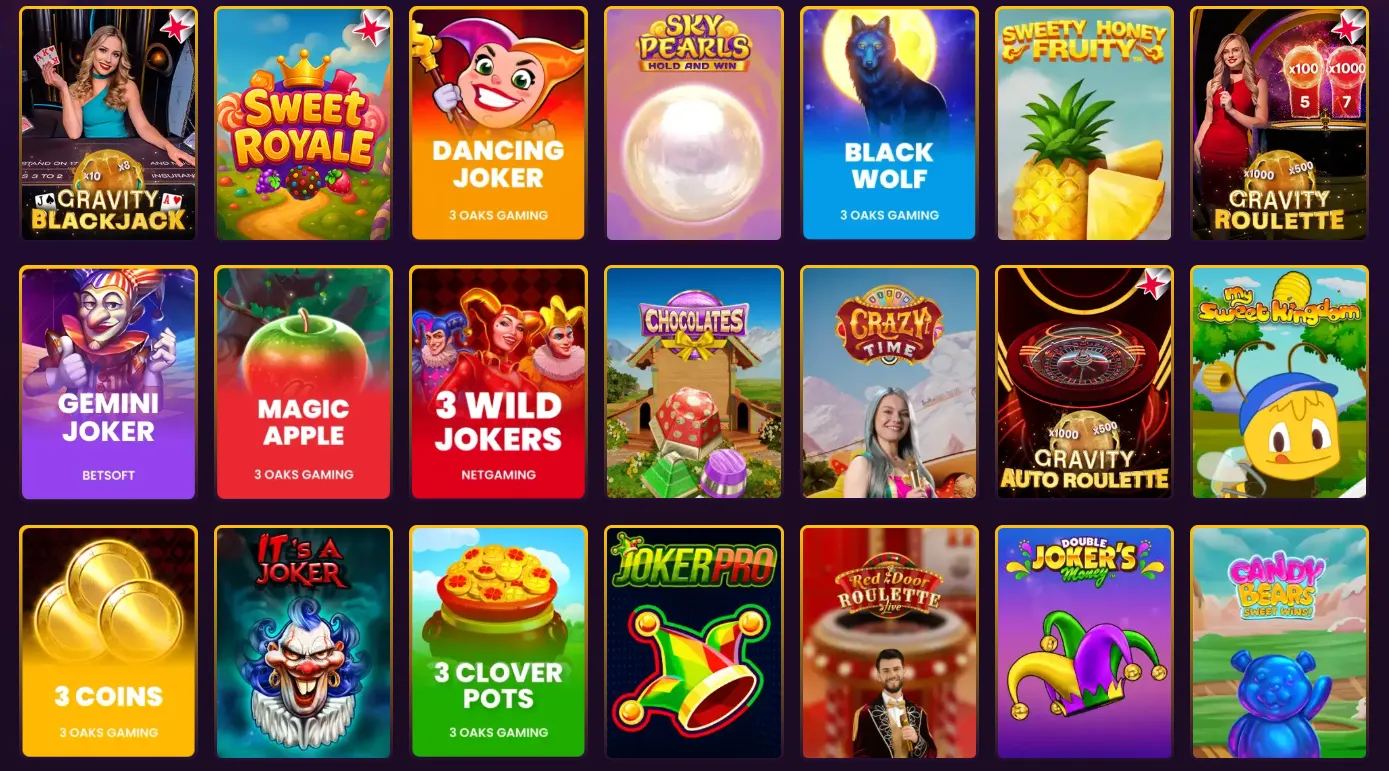 casino-style games at Sweeps Casino