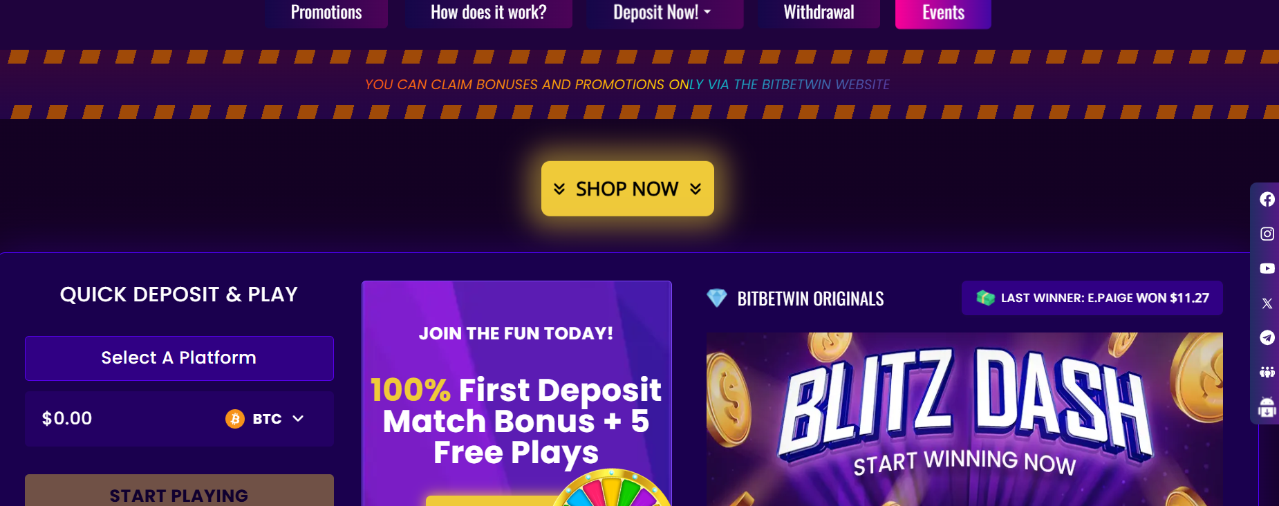 BitBetWin Casino