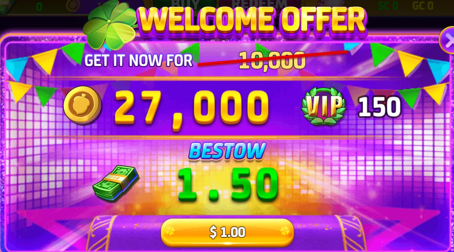 Welcome offer - Jackpot Go Casino