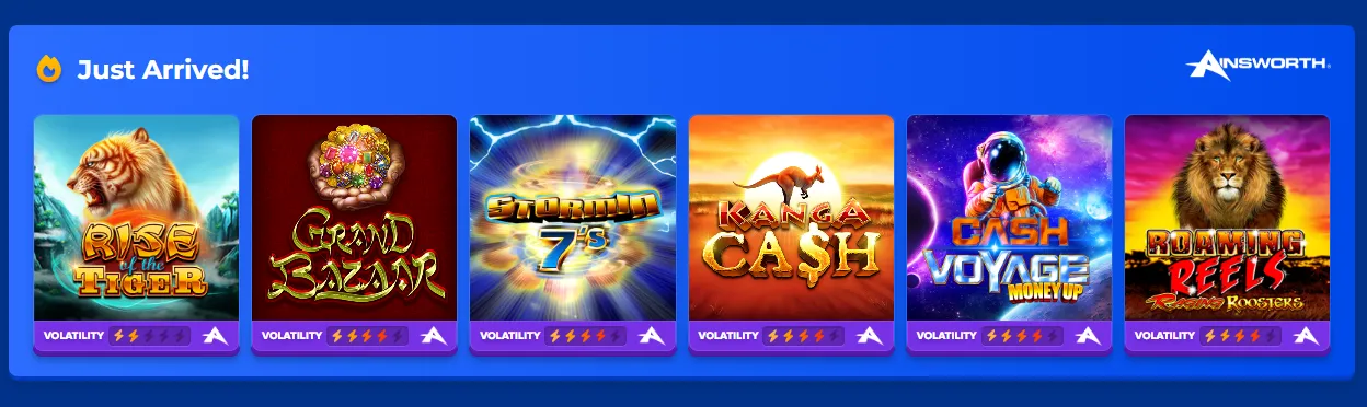 All slots at Wildhorse bucks casino
