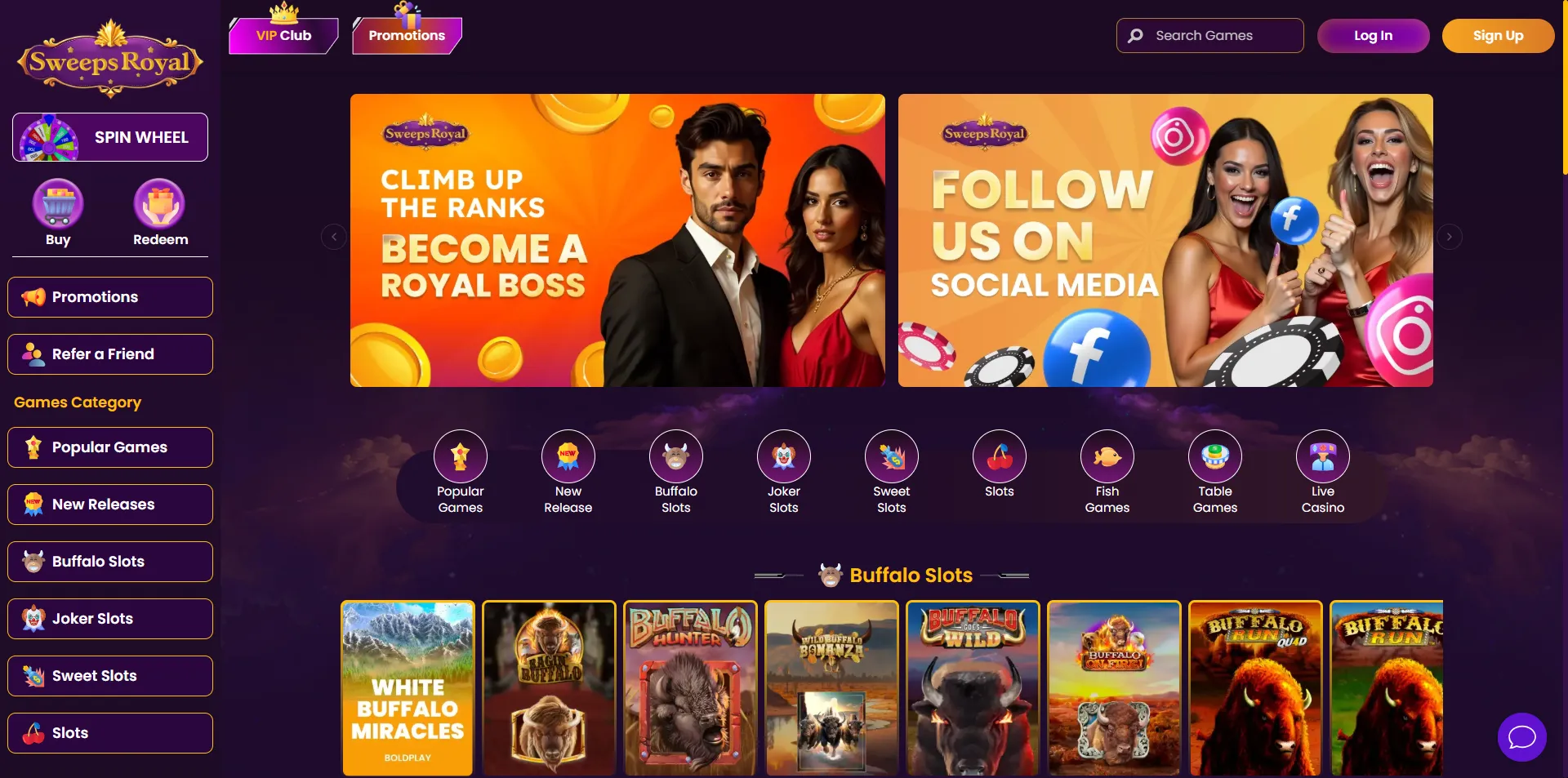 Is Sweeps Royal Legit Casino? Full review 2025