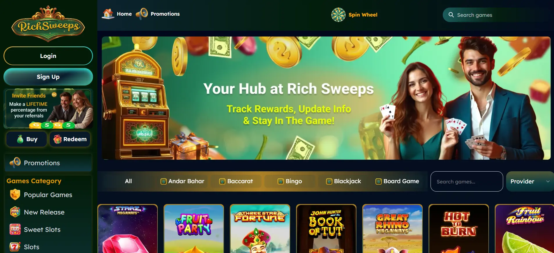 RichSweeps