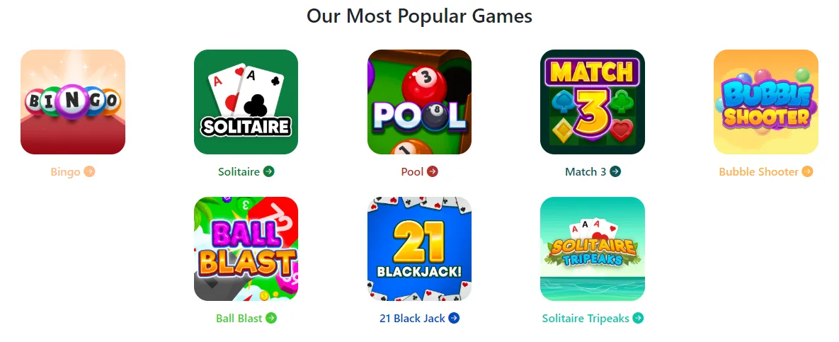 popular games at blitz app