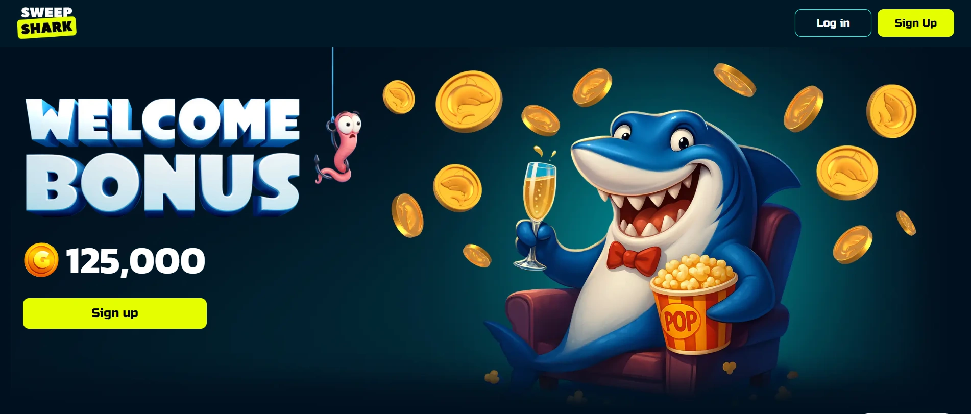 Sweep Shark Welcome