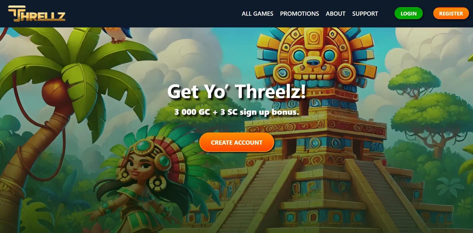 Threelz Welcome Bonus