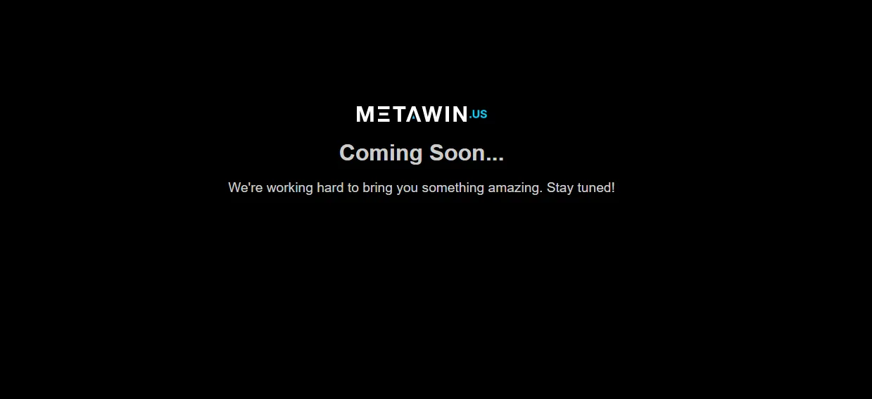 metawin.us sweepstakes casino is coming soon