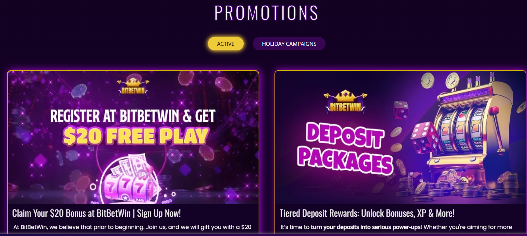 BitBetWin Casino