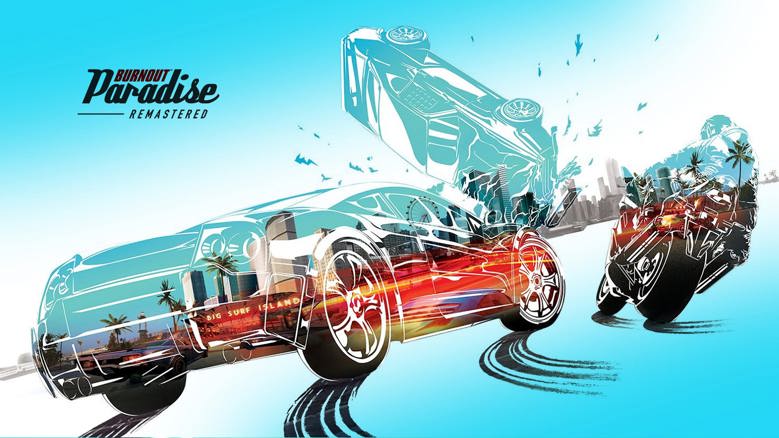 Burnout paradise poster for XBOX