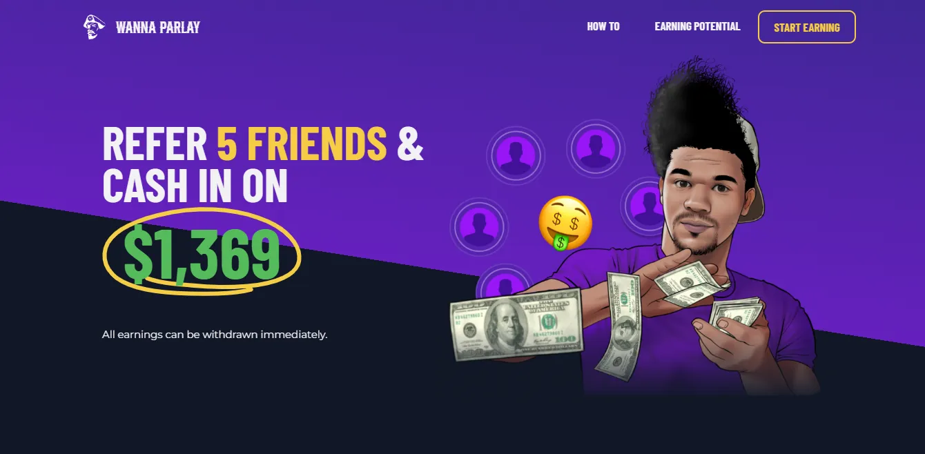 Referral Boost of Wanna Parlay