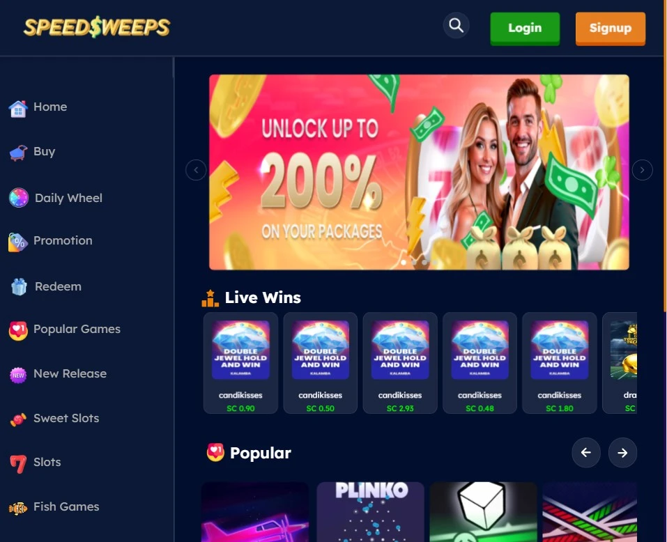 SpeedSweeps Casino